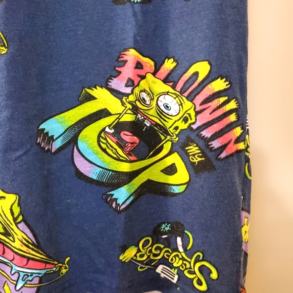 SpongeBob SquarePants - Wild allover print tee - Men's M - Picture 4 of 8